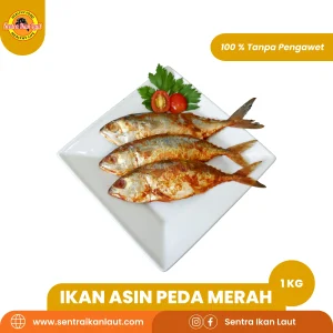 Ikan Asin Peda Merah
