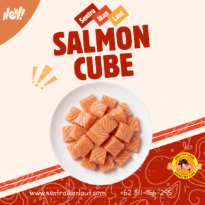 salmon cube