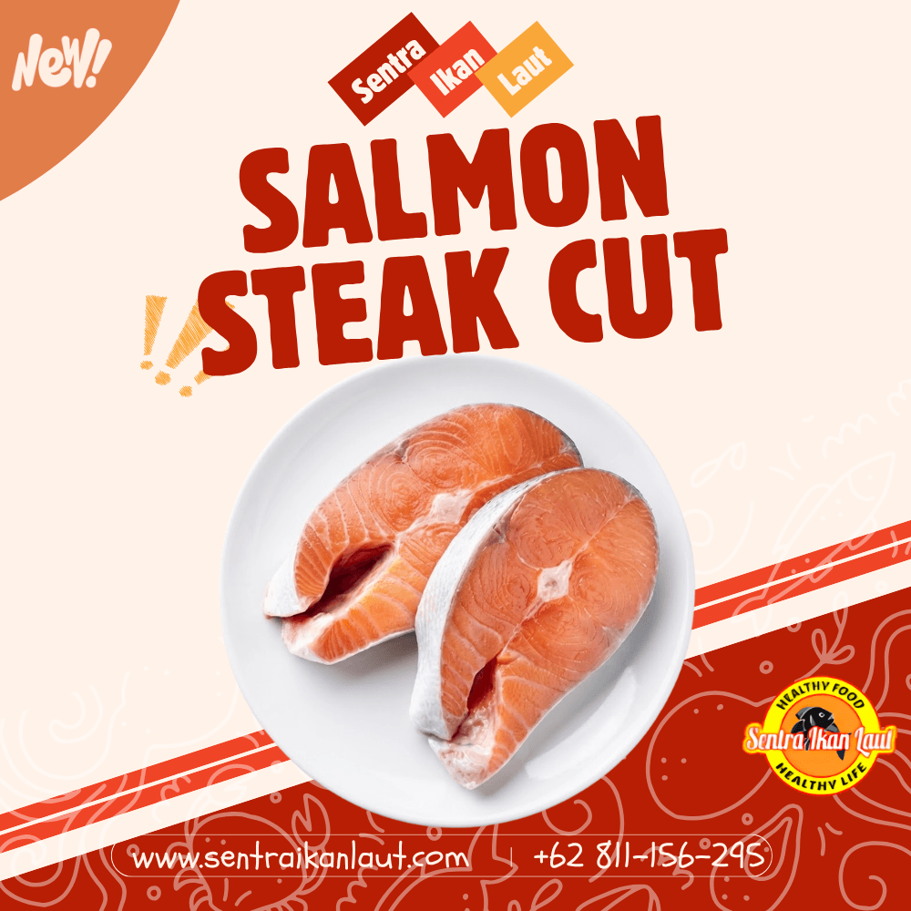 salmon steak cut